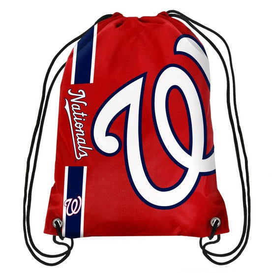 Washington Nationals Side Stripe Drawstring Backpack