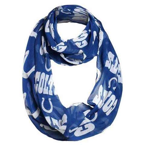 Indianapolis Colts Team Logo Infinity Scarf