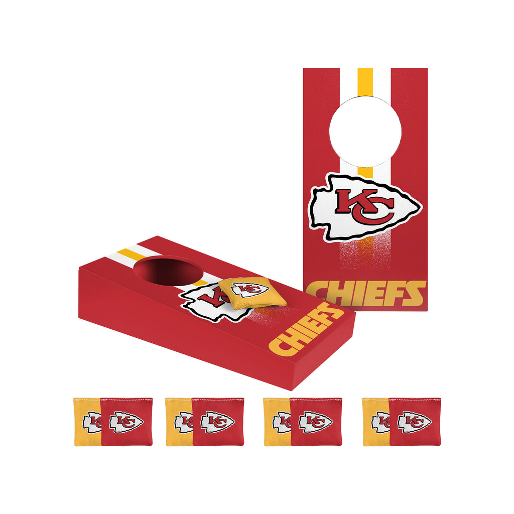 Kansas City Chiefs Tabletop Cornhole Game