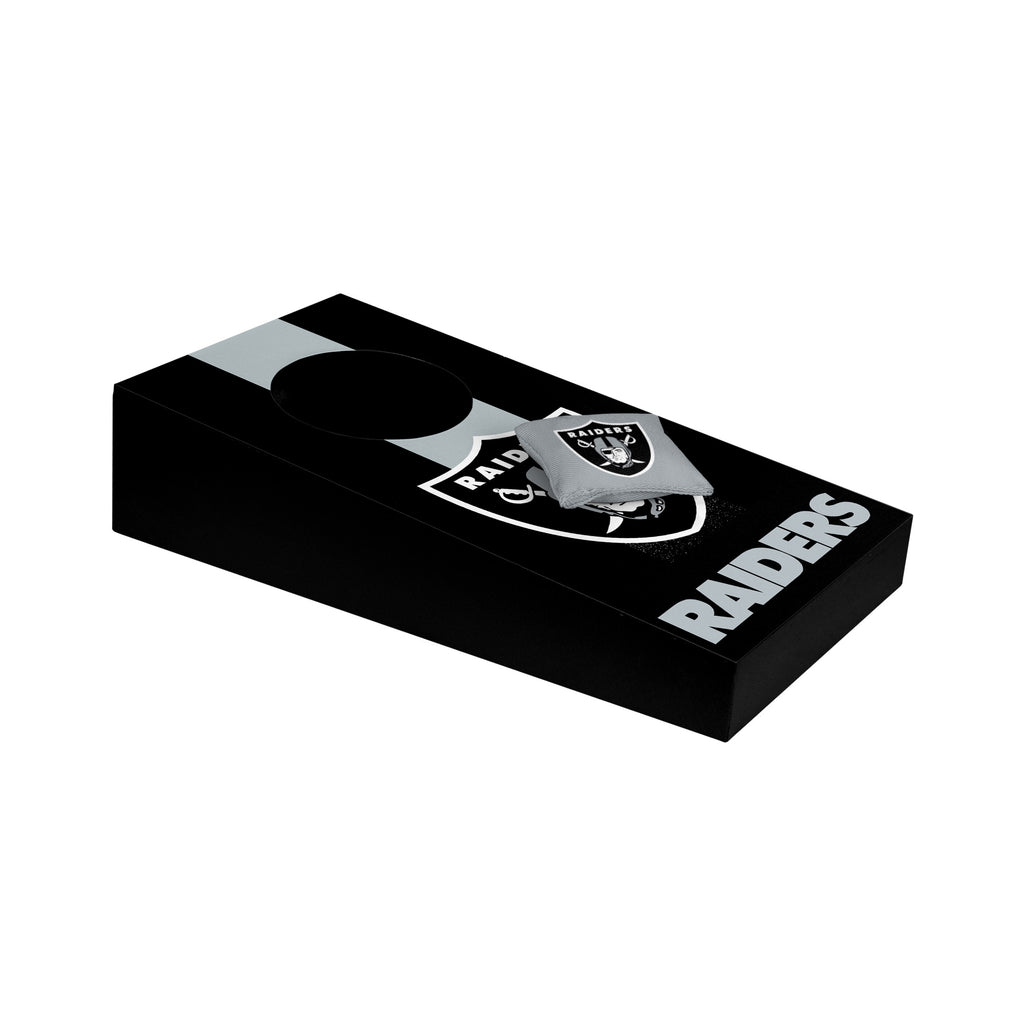 Las Vegas Raiders Tabletop Cornhole Game