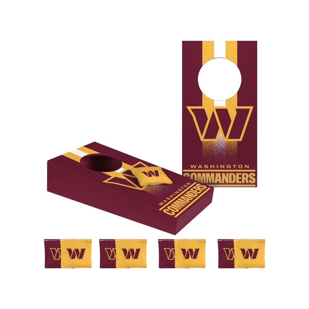 Washington Commanders Tabletop Cornhole Game