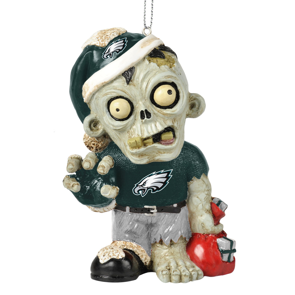 Philadelphia Eagles Team Zombie Ornament