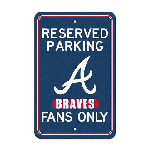 Atlanta Braves Reserved Parking Sign