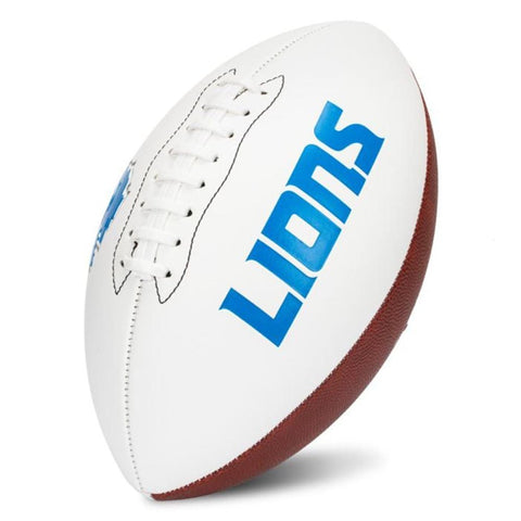 Detroit Lions Team Signature Football