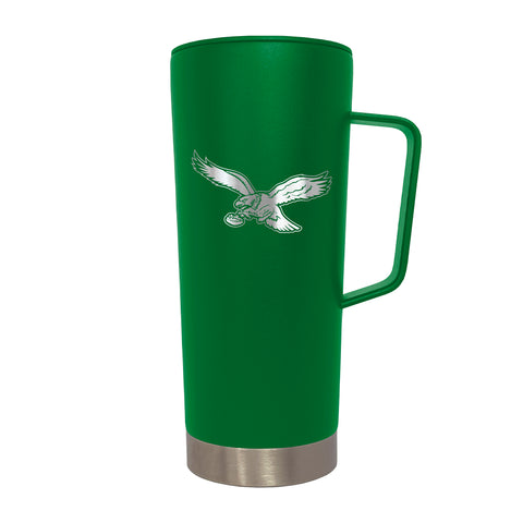 Philadelphia Eagles Retro 18oz. Roadie Tumbler with Handle - Kelly