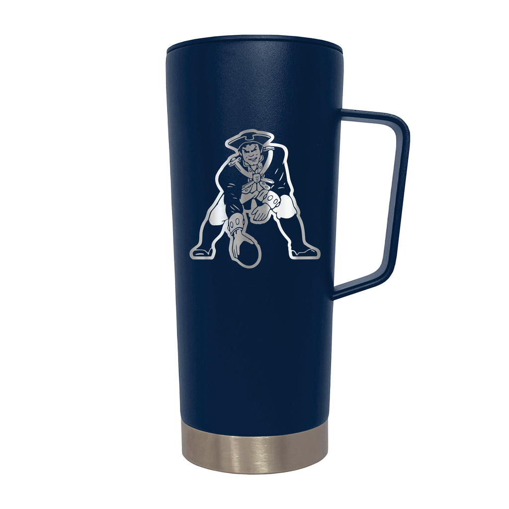 New England Patriots Retro 18oz. Roadie Tumbler with Handle - Red