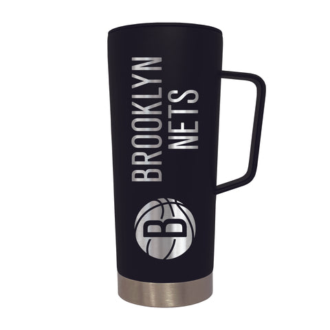 Brooklyn Nets 18oz. Roadie Tumbler with Handle - Black