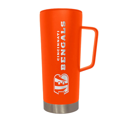 Cincinnati Bengals 18oz. Roadie Tumbler with Handle - Orange