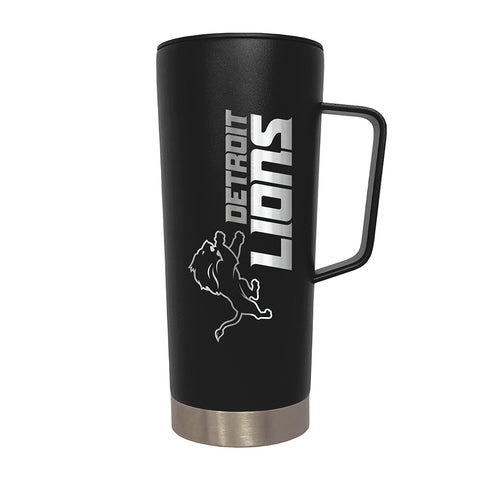 Detroit Lions 18oz. Roadie Tumbler with Handle - Black
