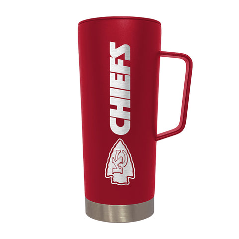 Kansas City Chiefs 18oz. Roadie Tumbler with Handle - Red
