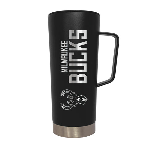 Milwaukee Bucks 18oz. Roadie Tumbler with Handle - Black