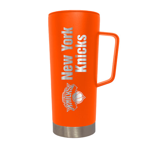 New York Knicks 18oz. Roadie Tumbler with Handle - Orange