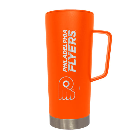 Philadelphia Flyers 18oz. Roadie Tumbler with Handle - Orange