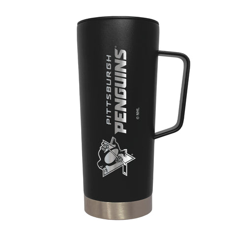 Pittsburgh Penguins 18oz. Roadie Tumbler with Handle - Black