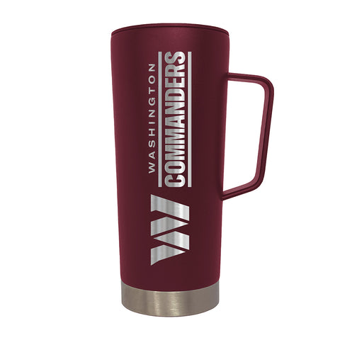 Washington Commanders 18oz. Roadie Tumbler with Handle - Maroon