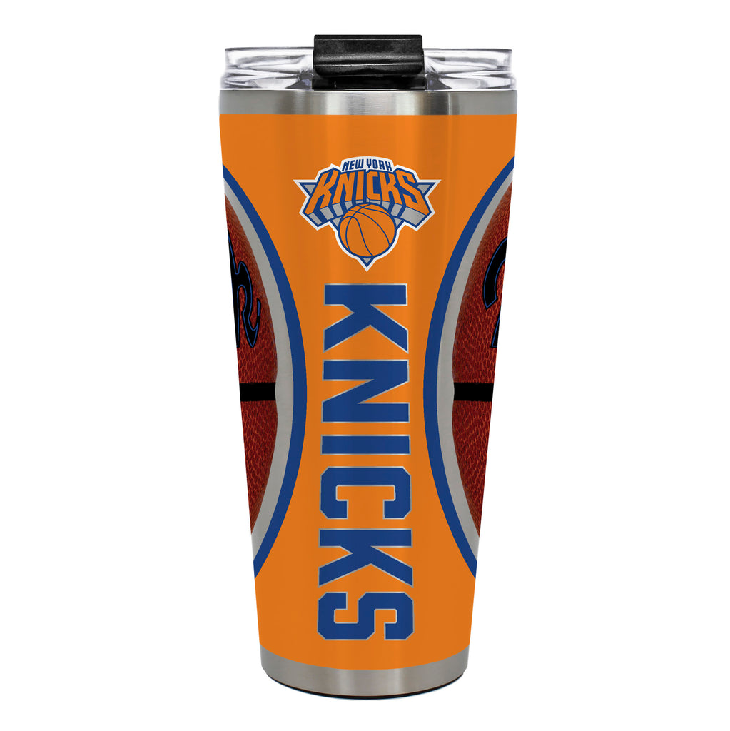 New York Knicks 32oz Big Slim Tumbler - Gameball Design