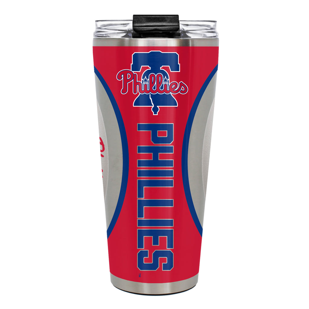 Philadelphia Phillies 32oz Big Slim Tumbler - Gameball Design