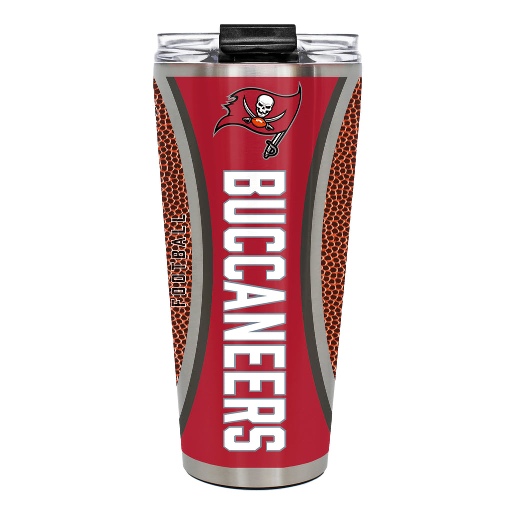 Tampa Bay Buccaneers 32oz Big Slim Tumbler - Gameball Design