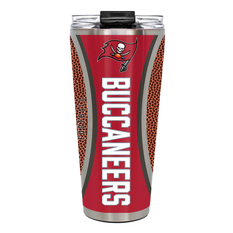 Tampa Bay Buccaneers 32oz Big Slim Tumbler - Gameball Design