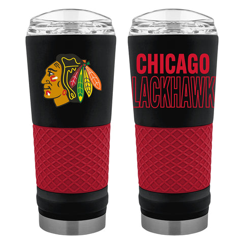Chicago Blackhawks 21oz Draft Tumbler - Double Play Design