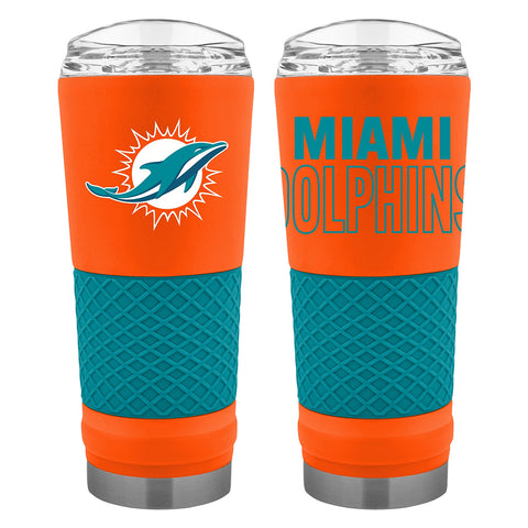 Miami Dolphins 21oz Draft Tumbler - Double Play Design