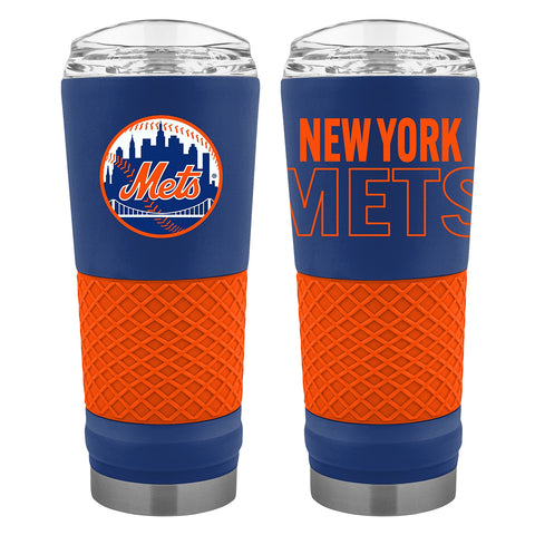 New York Mets 21oz Draft Tumbler - Double Play Design