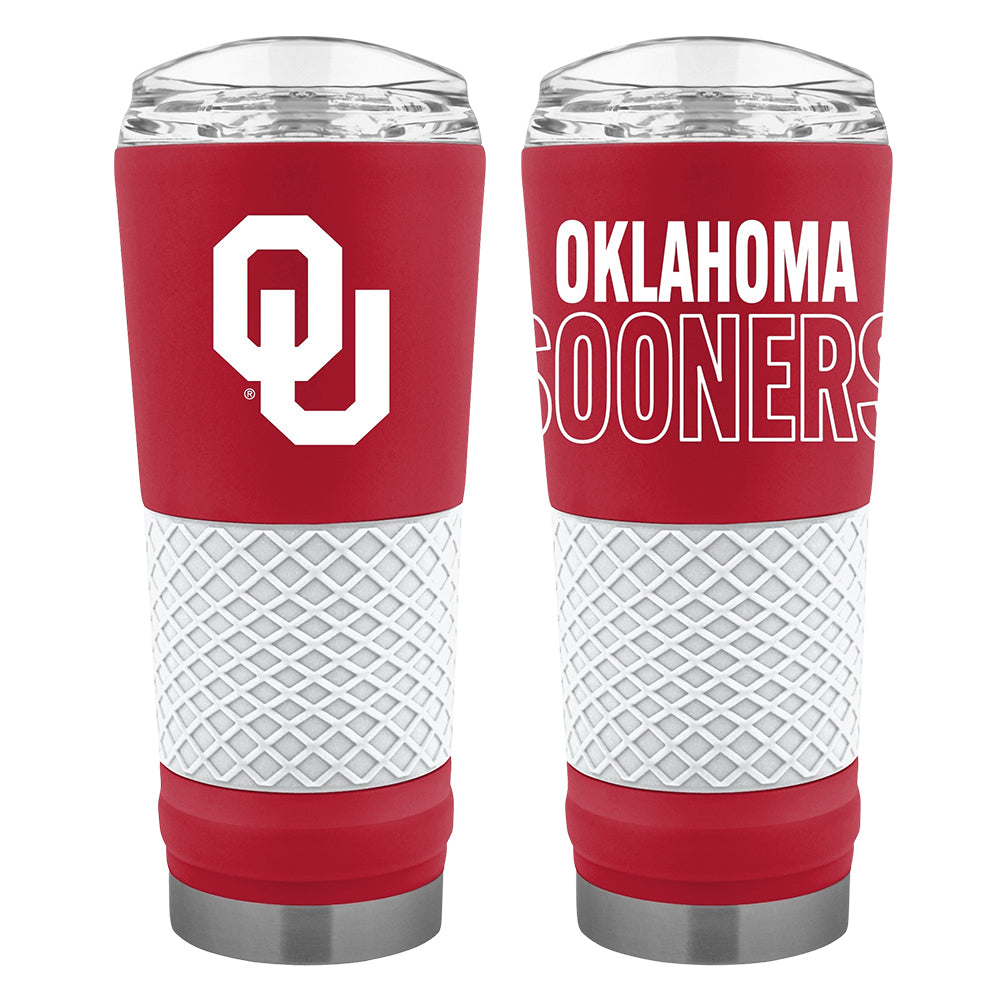 Oklahoma Sooners 21oz Draft Tumbler - Double Play Design