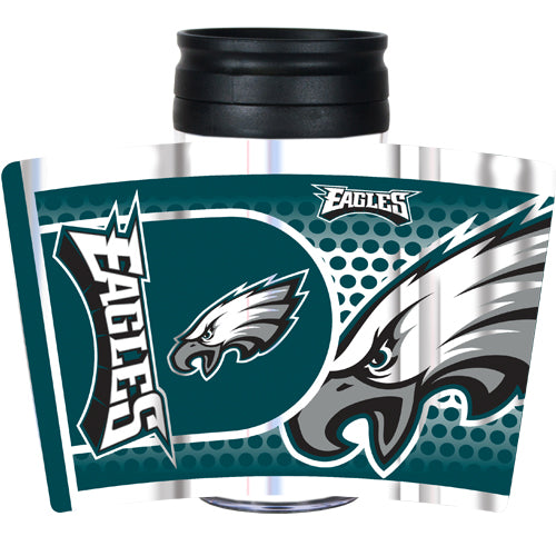 Philadelphia Eagles 16oz. Metallic Wrap Tumbler