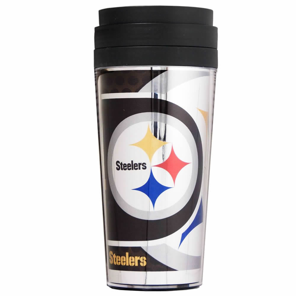 Pittsburgh Steelers 16oz. Metallic Wrap Tumbler