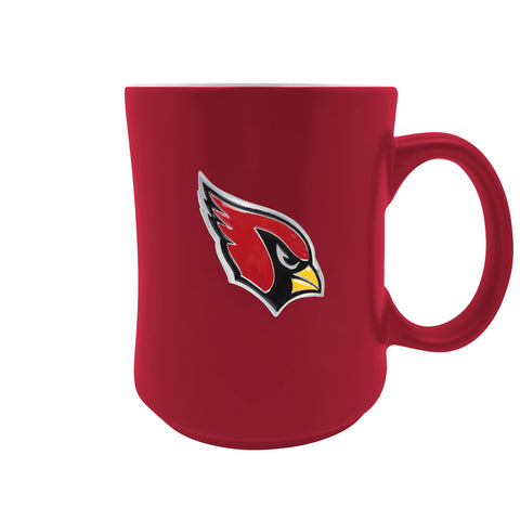 Arizona Cardinals 19oz. Starter Mug - Metal Emblem Logo