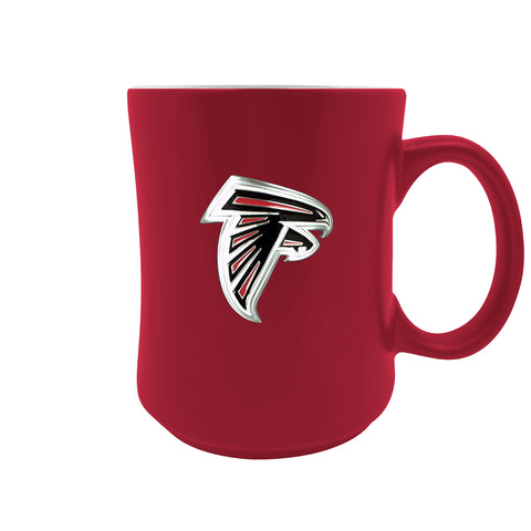 Atlanta Falcons 19oz. Starter Mug - Metal Emblem Logo