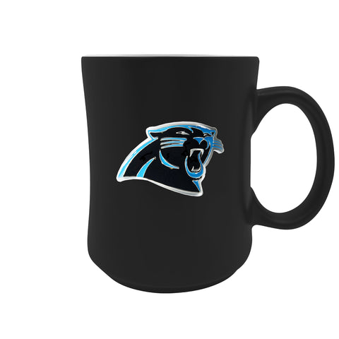 Carolina Panthers 19oz. Starter Mug - Metal Emblem Logo