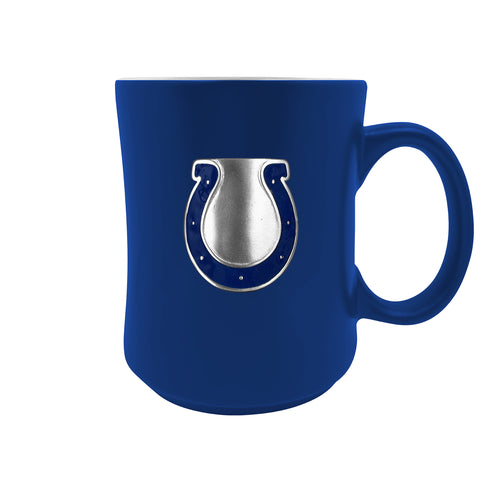 Indianapolis Colts 19oz. Starter Mug - Metal Emblem Logo