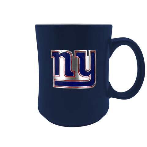 New York Giants 19oz. Starter Mug - Metal Emblem Logo
