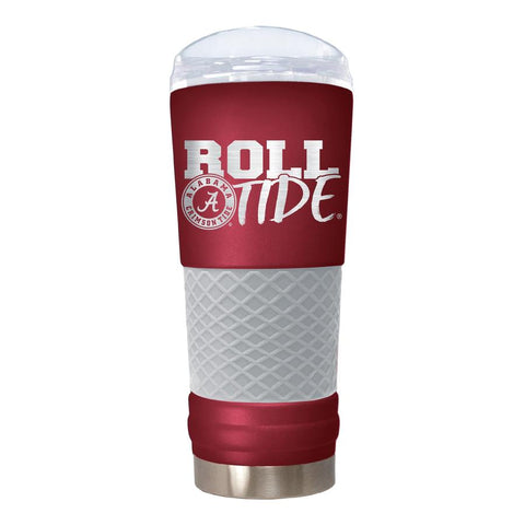 Alabama Crimson Tide "The Draft" 24oz. Stainless Steel Travel Tumbler - Rally Cry