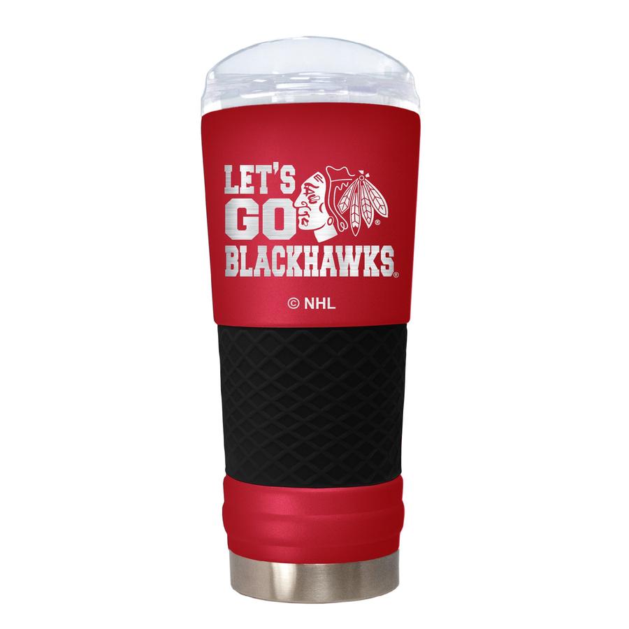Chicago Blackhawks "The Draft" 24oz. Stainless Steel Travel Tumbler - Rally Cry