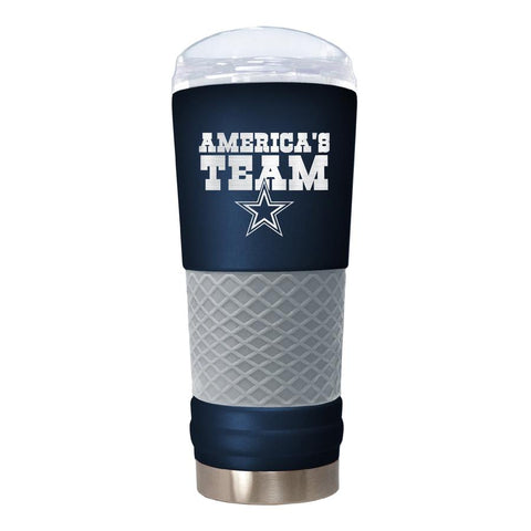 Dallas Cowboys "The Draft" 24oz. Stainless Steel Travel Tumbler - Rally Cry