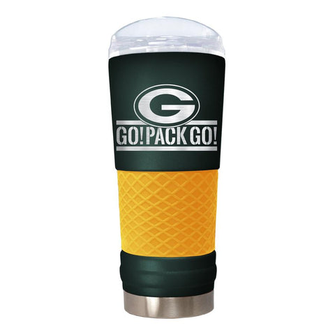 Green Bay Packers "The Draft" 24oz. Stainless Steel Travel Tumbler - Rally Cry