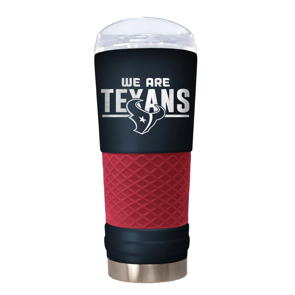 Houston Texans "The Draft" 24oz. Stainless Steel Travel Tumbler - Rally Cry