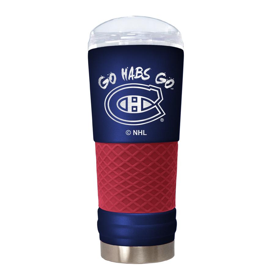 Montreal Canadiens "The Draft" 24oz. Stainless Steel Travel Tumbler - Rally Cry