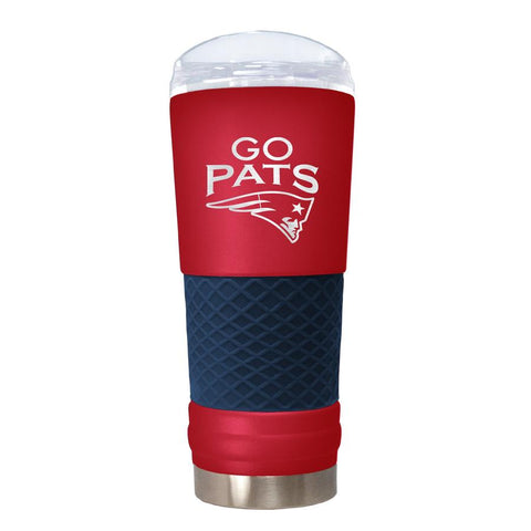 New England Patriots "The Draft" 24oz. Stainless Steel Travel Tumbler - Rally Cry
