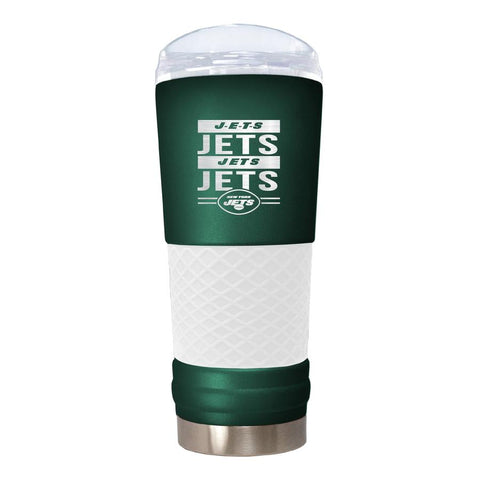 New York Jets "The Draft" 24oz. Stainless Steel Travel Tumbler - Rally Cry