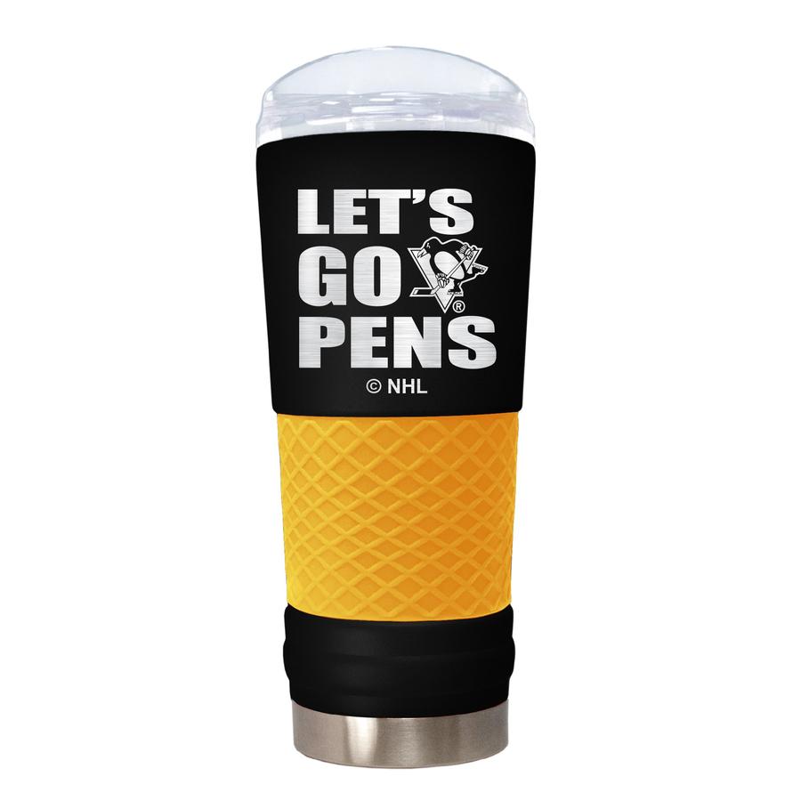 Pittsburgh Penguins "The Draft" 24oz. Stainless Steel Travel Tumbler - Rally Cry