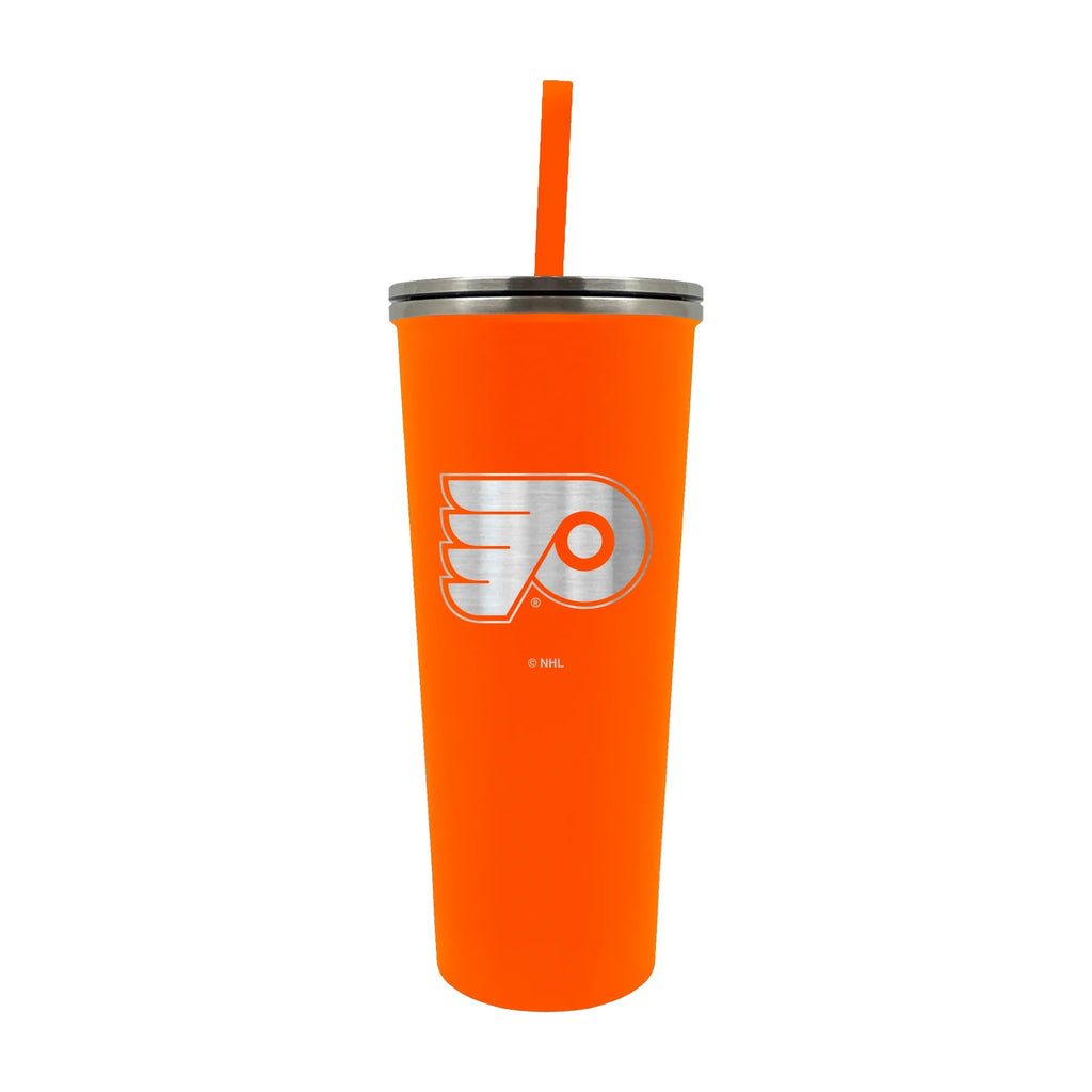 Philadelphia Flyers 24oz. Skinny Tumbler with Straw