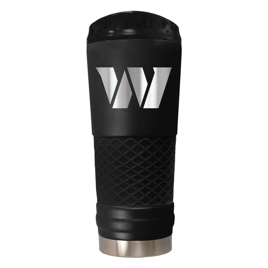 Washington Commanders "The Draft" 24oz. Stainless Steel Travel Tumbler - Stealth