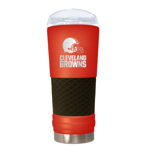 Cleveland Browns "The Draft" 24oz. Stainless Steel Travel Tumbler