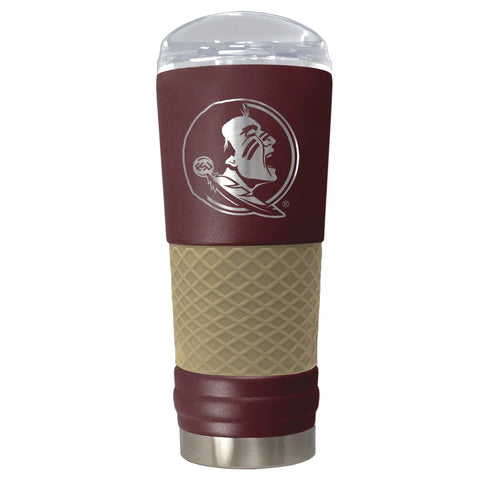 Florida State Seminoles "The Draft" 24oz. Stainless Steel Travel Tumbler