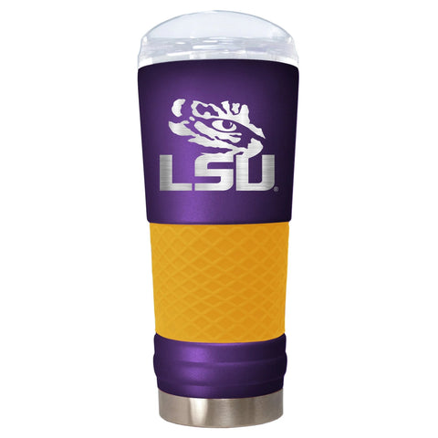 LSU Tigers "The Draft" 24oz. Stainless Steel Travel Tumbler