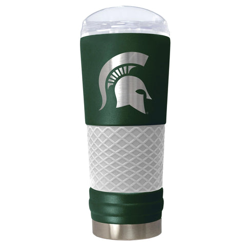 Michigan State Spartans "The Draft" 24oz. Stainless Steel Travel Tumbler