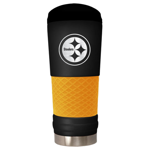 Pittsburgh Steelers "The Draft" 24oz. Stainless Steel Travel Tumbler